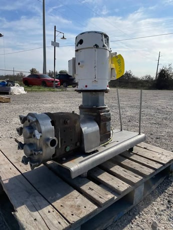 36 GPM @ 200 psi, Waukesha Cherry-Burrell #30, Positive Displacement Pump, 0.021 Gallon, 3 HP, 1755 RPM - Image 6