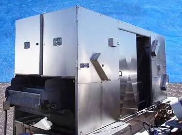 36" wide, I & h I & H, Blancher Belt - 3 Pass, 36" wide w/4" flights on 12" centers - Image 4
