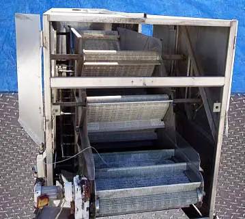 36" wide, I & h I & H, Blancher Belt - 3 Pass, 36" wide w/4" flights on 12" centers - Image 8