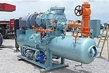 250 HP Mycom 320SU-L, Rotary Screw Compressor Package, 2300/4160 V, 3550 RPM, 250 psig, 2230 cfm - Image 6