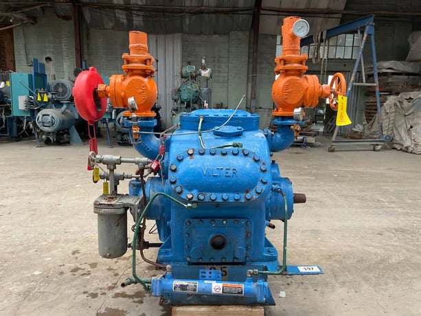 60 HP Vilter 446, 6-Cylinder Reciprocating Compressor Package, 208-220/440 V, 1770 RPM, 522 psig, 232 CFM - Image 4
