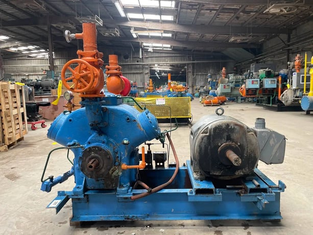 60 HP Vilter 446, 6-Cylinder Reciprocating Compressor Package, 208-220/440 V, 1770 RPM, 522 psig, 232 CFM - Image 6