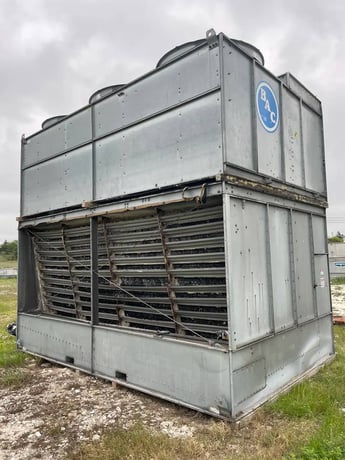 590 Ton, BAC CXV-466, Evaporative Condenser, 3 Motors, 1 Tower Unit, 900 CFM, 750 GPM - Image 7