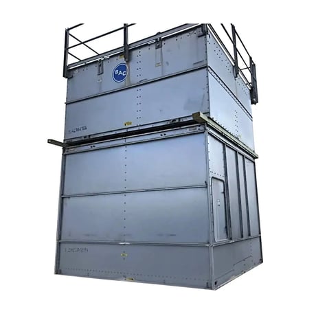 580 Ton, BAC VCA-580A, Evaporative Condenser, 1-20 HP Motor, 89700 CFM, 610 GPM, 2013 - Image 2