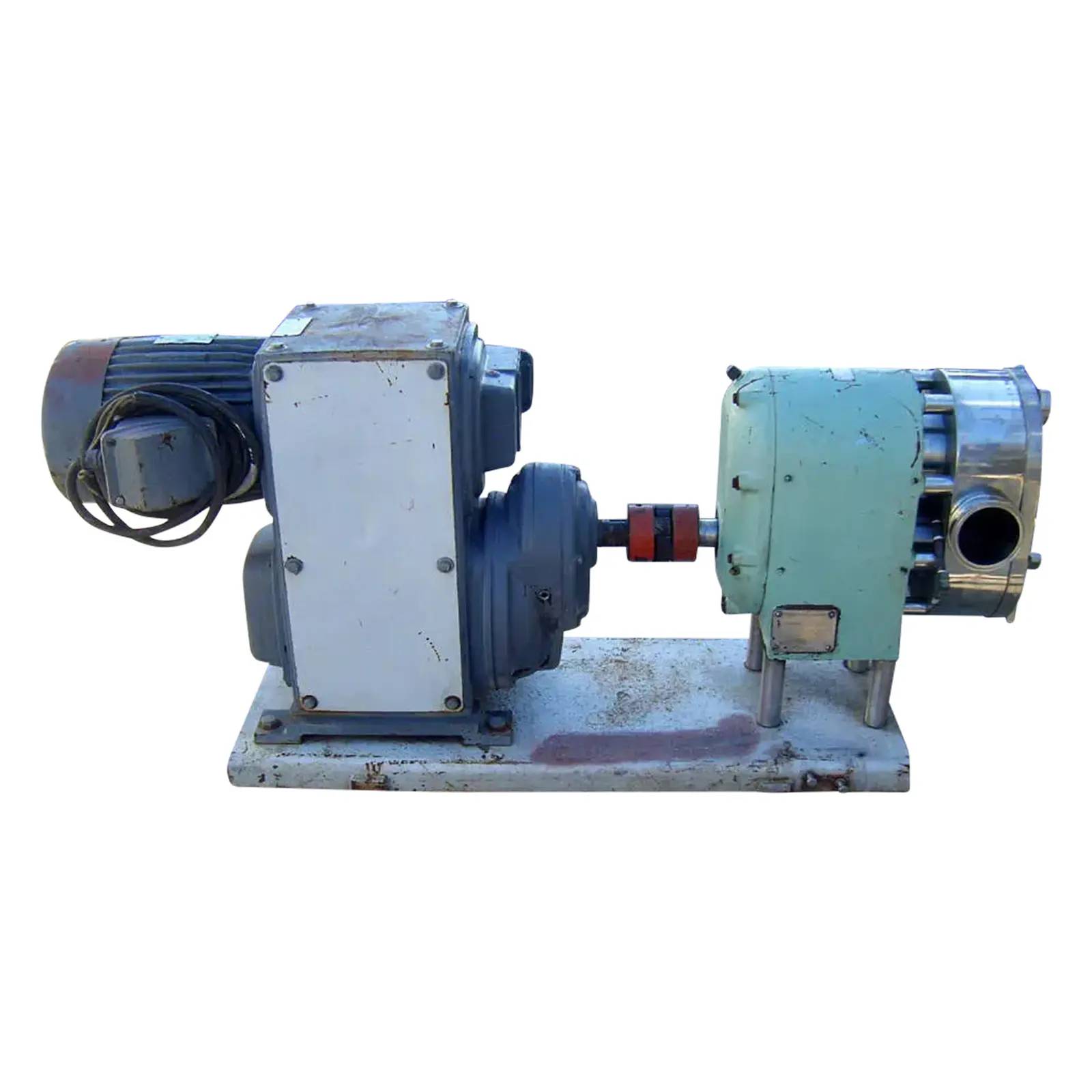300 GPM, Tri-Clover #PRE300-4M-UH4-SL-S, Positive Displacement Pump, 10 HP, 1755 RPM, 230/460 V, 850 RPM - Image 1