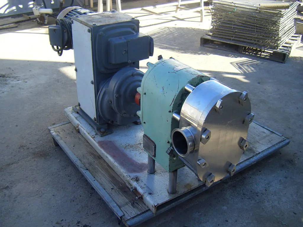300 GPM, Tri-Clover #PRE300-4M-UH4-SL-S, Positive Displacement Pump, 10 HP, 1755 RPM, 230/460 V, 850 RPM - Image 9