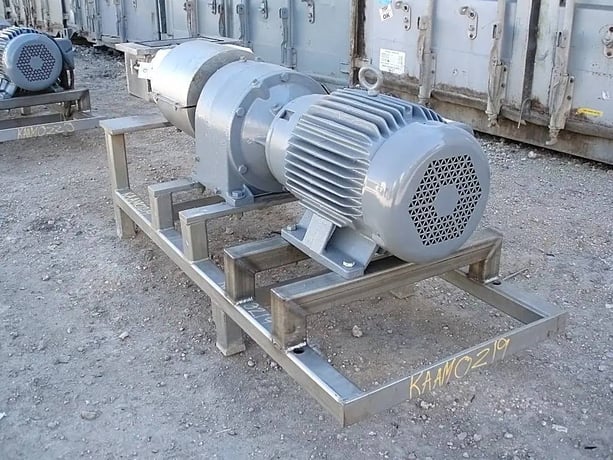 APV, Positive Displacement Pump, 15 HP, 1760 RPM, 208-230/460 V, 9" Inlet, 4" ACME Outlet - Image 4