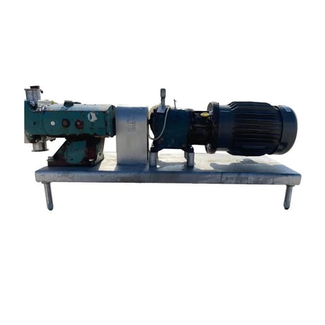 70 GPM, Tri-Clover #TCIP3-NLD, Positive Displacement Pump, 0.07 Gallon, 5 HP, 1750 RPM, 208-230/460 V, 1000 - Image 1