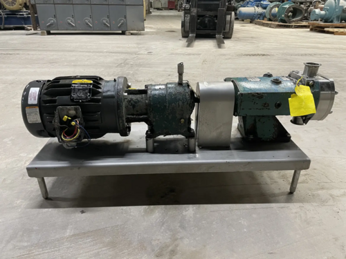 70 GPM, Tri-Clover #TCIP3-NLD, Positive Displacement Pump, 0.07 Gallon, 5 HP, 1750 RPM, 208-230/460 V, 1000 - Image 7