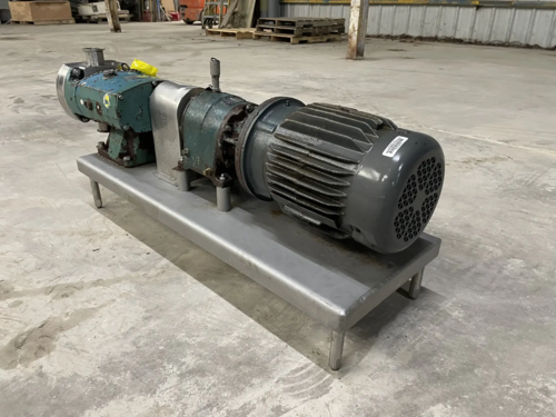 70 GPM, Tri-Clover #TCIP3-NLD, Positive Displacement Pump, 0.07 Gallon, 5 HP, 1750 RPM, 208-230/460 V, 1000 - Image 10