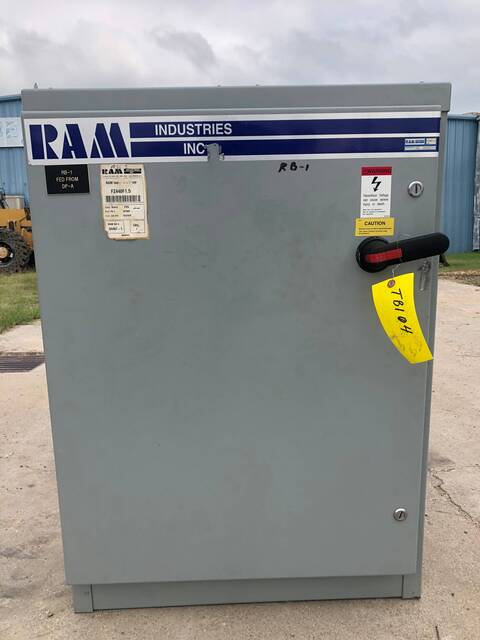 40 HP Ram, FVNR, Motor Starter, 460 V, 60 Hz, 3 phase, FLA: 48, LRA: 280, 2004 - Image 3