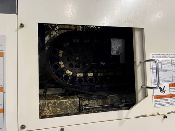 Brother #TC-22B, CNC B00,17.7" x19.7", #30,16000 RPM, 2755 IPM, 27 ATC, thru spindle coolant, HPP coolant - Image 5