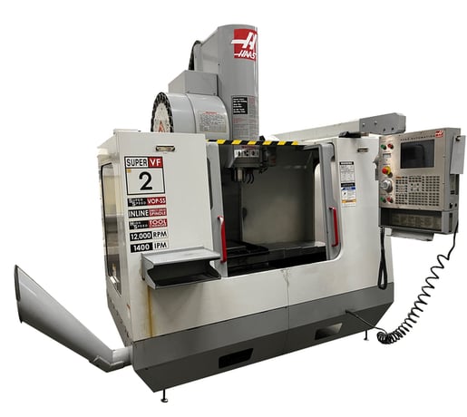 Haas #VF-2SS, 30" X, 16" Y, 20" Z, inline spindle, 24 station cam type automatic tool changer, 12000 RPM, S/N - Image 1
