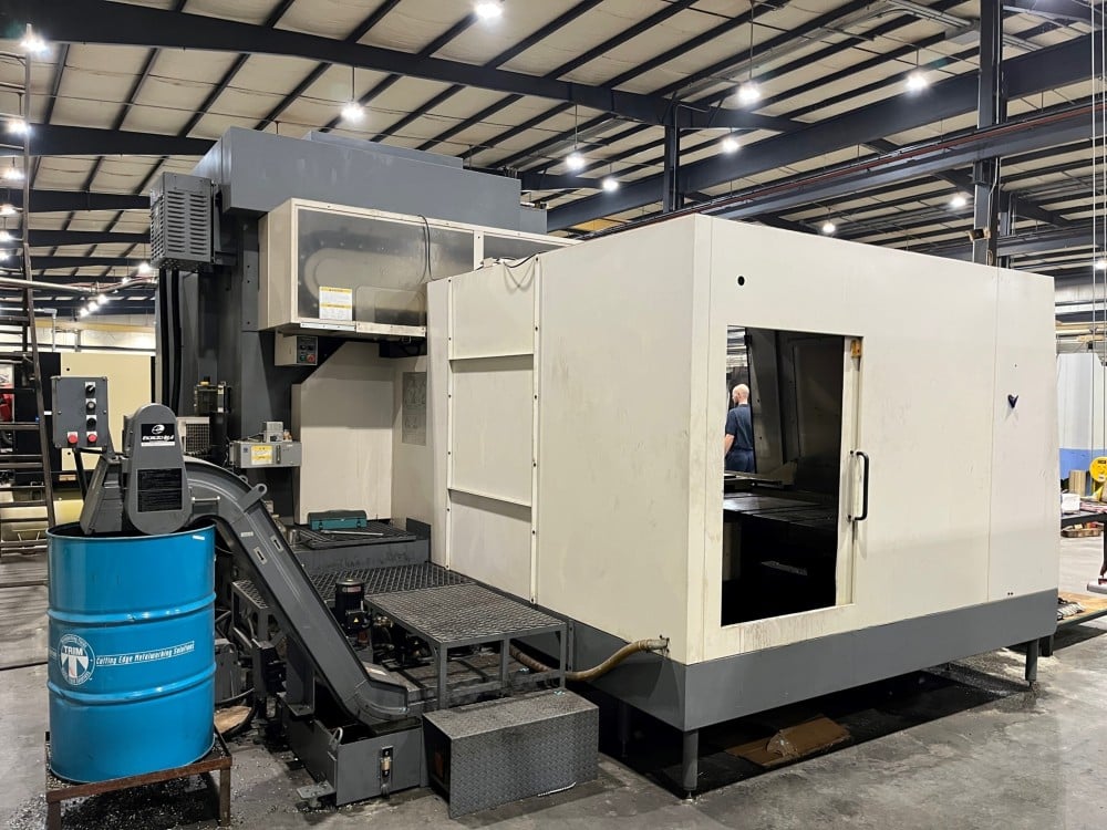 Okuma #Millac-1052VAE, OSP-P200M, 40" x120", #50,6000 RPM, thru spindle coolant, 4th axis interface, 3400 cut - Image 3