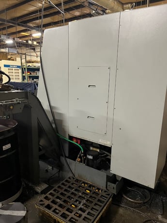 Hyundai Kia #SKT250SY, Fanuc 18iTB, 30 HP main, 10 HP sub, 3" bar, Y-Axis, live tools, parts catcher, tool - Image 8
