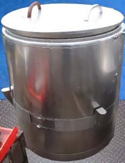 100 gallon Nitrogen Tank, 32" diameter x 33" H inside tank - Image 3