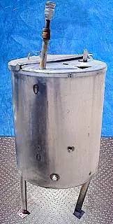 50 gallon Stainless Steel Single Shell Tank, Flip-top front lid - Image 3