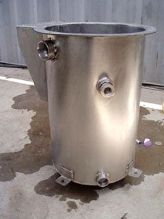 18 gallon Stainless Steel Single Shell Tank, 1' 3" diameter x 2' 11" H straight-wall - Image 6