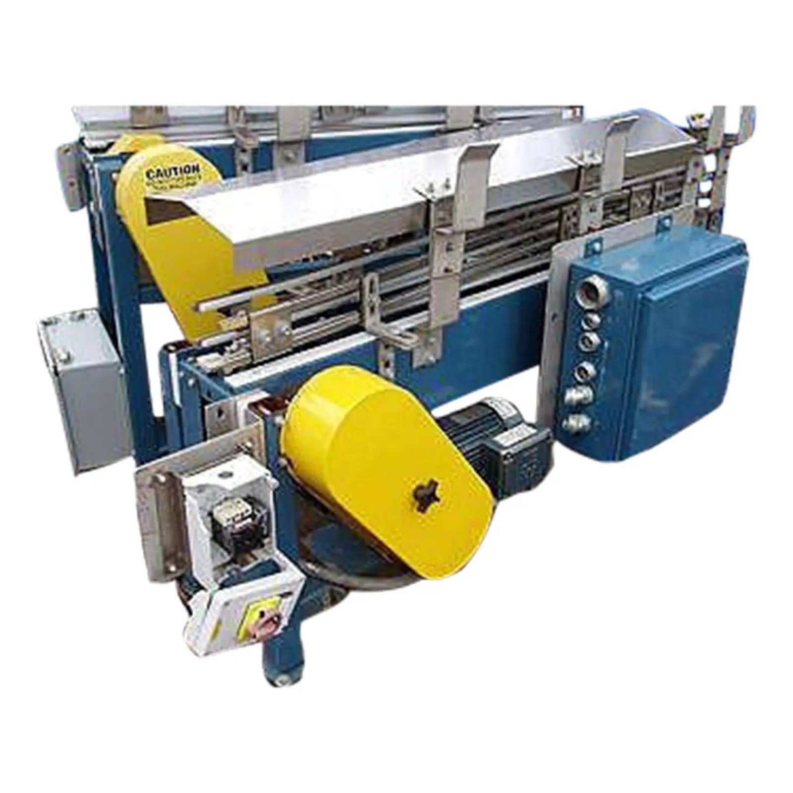 Bottle Conveyor 0.75/1 HP, 27" infeed/exit H, 10" H Clearance above belt - Image 2
