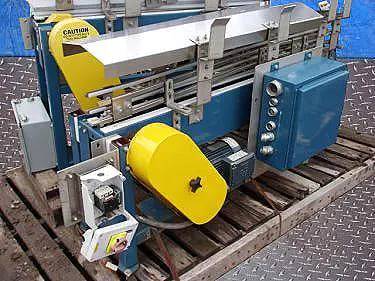 Bottle Conveyor 0.75/1 HP, 27" infeed/exit H, 10" H Clearance above belt - Image 4