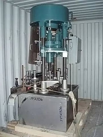 Zalkin #CA, ROPP 6-Head Capper, 1000 CPM, 4-1/2" width x 79" L Conveyor, 34" infeed/exit H - Image 3