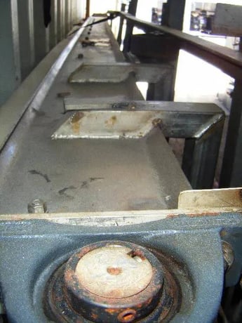 26" wide x 16' long, Stainless Steel Inclined Product Conveyor Section - Image 6
