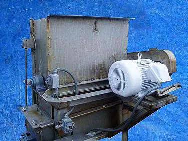 Stainless Steel Delumper with Screw Auger Discharge, 10/2 HP, 18" diameter x 12' 7" L Screw Auger, 69" infeed - Image 7