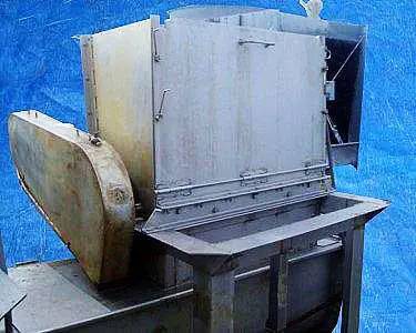 Stainless Steel Delumper with Screw Auger Discharge, 10/2 HP, 18" diameter x 12' 7" L Screw Auger, 69" infeed - Image 8
