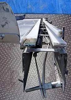 4.5" wide, Stainless Steel Table Top Conveyor Extension with Work Table, 4.5" wide belt, 18" width x 120-1/2" - Image 7