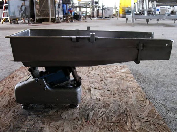 Syntron #F0-1, Vibra-Flow Vibrating Feeder, 20-1/4" L x 8" width x 2" H Feed - Image 7