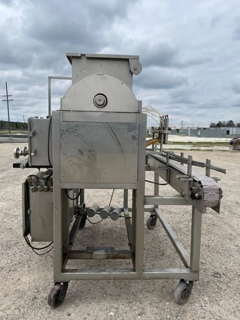 Pneumatic Filler with Mixer/Hoppe, 8 cu.ft., 30 BPM, 2-3/8" diameter Piston, 3-1/2" Stroke, 1" diameter - Image 4