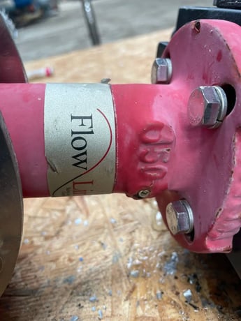 5" Flowline PTFE butterfly valve with electric actuator for food processing, chemical & sanitary applications - Image 8