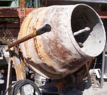 CF Gilco Gilson Concrete Mixer, Pulley ratio: 0.14. Driver pulley: 2 in. diameter Driven pulley: 1 ft. 2 in. - Image 8