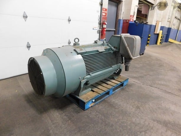 150 HP 440 RPM Westinghouse E15016 severe duty electric motor, Frame 5011B, 460 Volts - Image 2