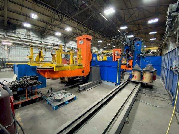 Cloos, QRC-E 410, robotic welding cell, fully programmable, 2012 - Image 1