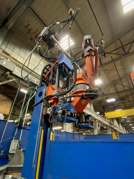 Cloos, QRC-E 410, robotic welding cell, fully programmable, 2012 - Image 3