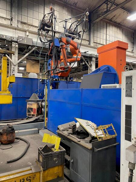 Cloos, QRC-E 410, robotic welding cell, fully programmable, 2012 - Image 7