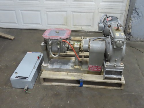 Bramley, 1.5 gallon double arm Beken blade lab mixer, Stainless Steel,jacketed, 3 HP - Image 1