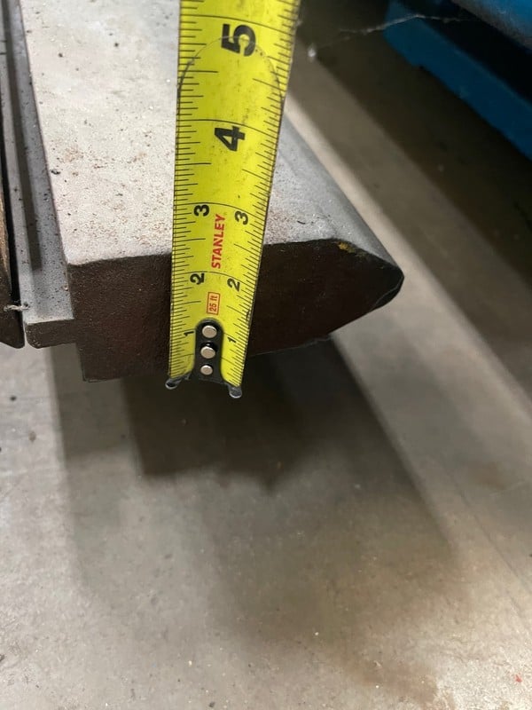 192" L, Male forming die, 5-1/2" OA height, 2" die width, 1/2" tang, #65924 - Image 3