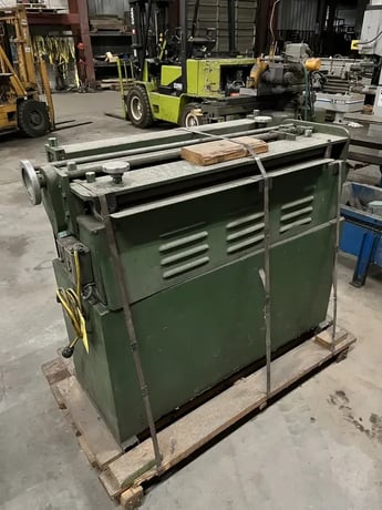 Gauer #5H-36, edger, 36" W x .120" capacity - Image 1