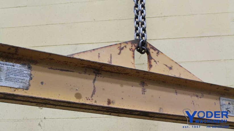 2 Ton, Caldwell #20-2-10, spreader bar, 10" max distance between hooks, #63476 - Image 2