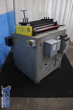 25" x .065" Press Room Equipment #PRMD25, straightener, 5 rolls, entry rolls, #75688 - Image 4