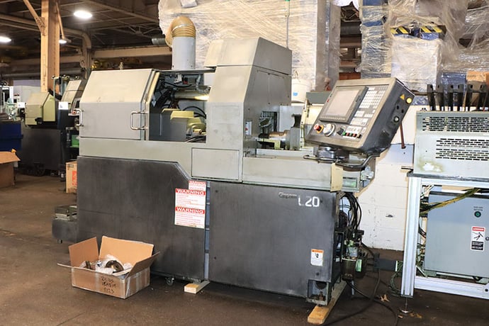 Citizen #L20-VIII, CNC swiss tyle lathe, .79" diameter, 7.87" length, Cincom Control, chip conveyor, 2006 - Image 4