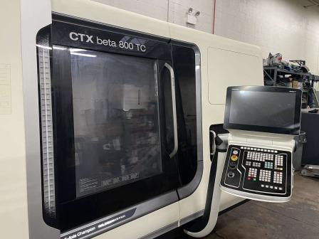DMG, Mori #CTX-Beta-800TC, 19.7" swing, 10" chuck, Siemens 840D SL, CTS, 2015 - Image 3
