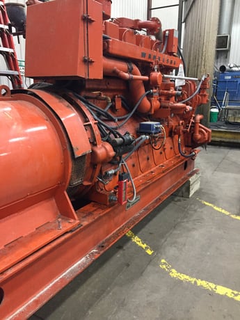 350 KW Waukesha #3521GU, Natural gas generator, 480 Volts - Image 7