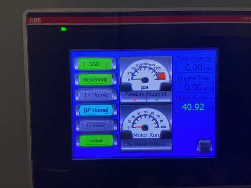 150 Ton, AMS, Double Action Molding Press, 5'10" daylight, 2017 - Image 7