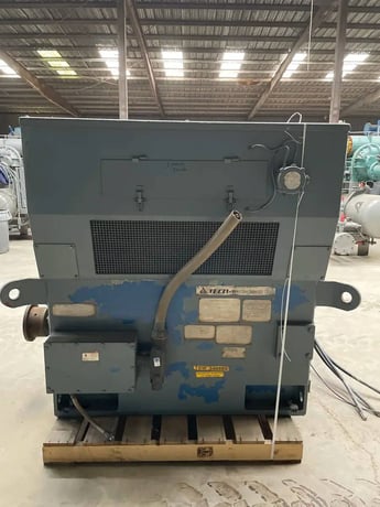900 HP 3566 RPM Teco Westinghouse screw compressor motor, Frame 3510, weather protected enclosure type 2,4000 - Image 9