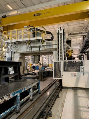 Cincinnati #U5-1500, 5-Axis gantry mill, Siemens Sinumerik 840D, 1178" X Travel, 144" Y Travel, 60" Z, 63 - Image 8