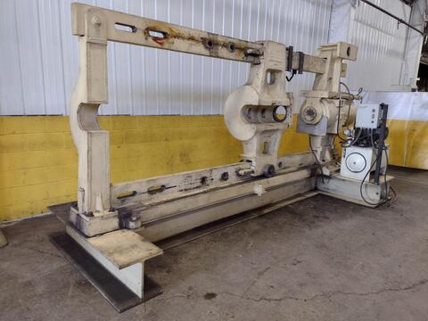 300 Ton, Shepard-Niles #142, hydraulic horizontal wheel / bearing press, pendant Control - Image 1