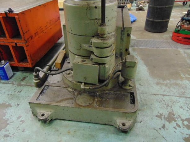 5' -13" Carlton #3A, box table, tapping, power arm elevation, power clamping to arm, column & head, #5MT - Image 8